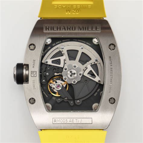 Richard Mille RM005 Titanium Automatic Watch for Men 